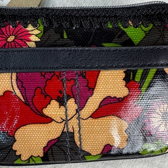 Sakroots Artist Circle -Flower Power Collection. Multicolor Floral Wristlet - Picture 13 of 14